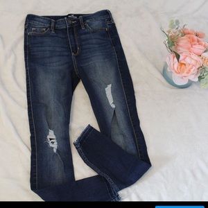Hollister high rise super skinny